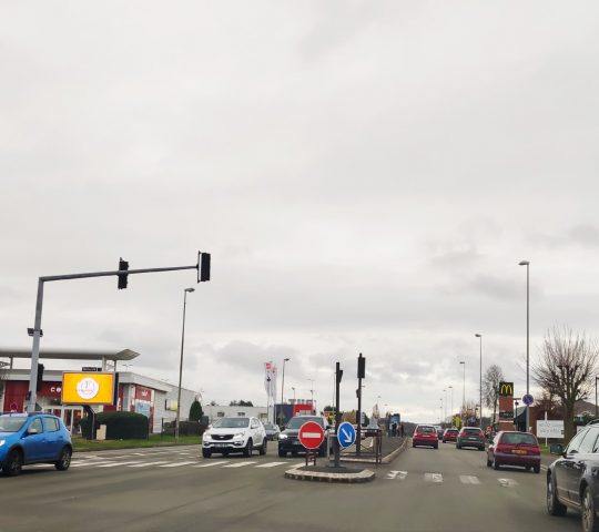 Avenue Rhin Danube – Sortie de ville, Beauvais