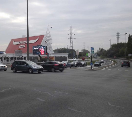 Route de Furnes – Sortie de ville, Coudekerque-Branche